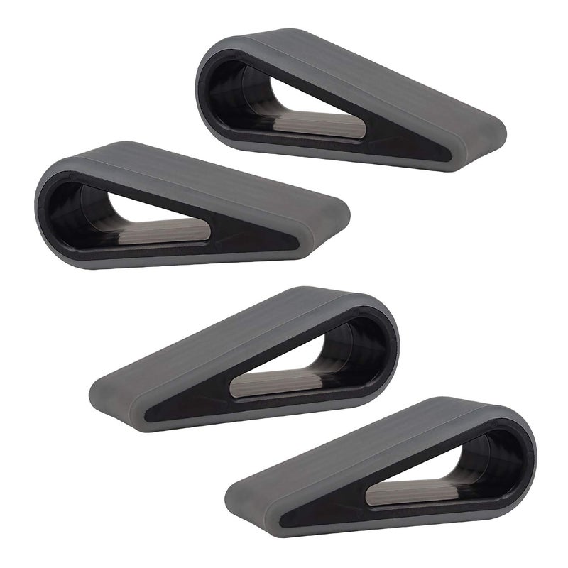 Yeebline Laptop Notebook Holder, Yeebline Universal 4-Pack Anti-Slip Durable Silicone Tilting Wedge Riser for Desk, Ultra Compact Portable Ventilated Stand and Elevated Feet for Tablet Keyboard - Image 1